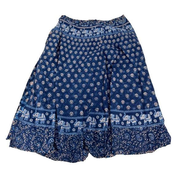 Unbranded | Women's Wrap Around Skirt | Blue | OS - Picture 1 of 2